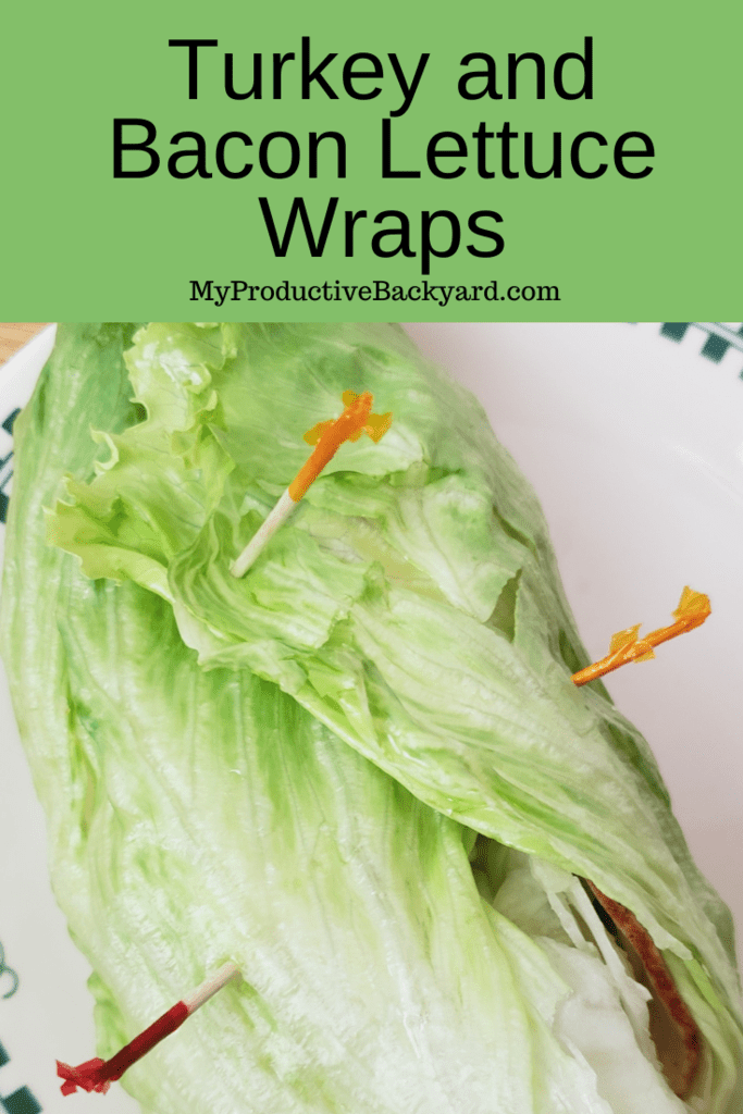Turkey and Bacon Lettuce Wraps My Productive Backyard