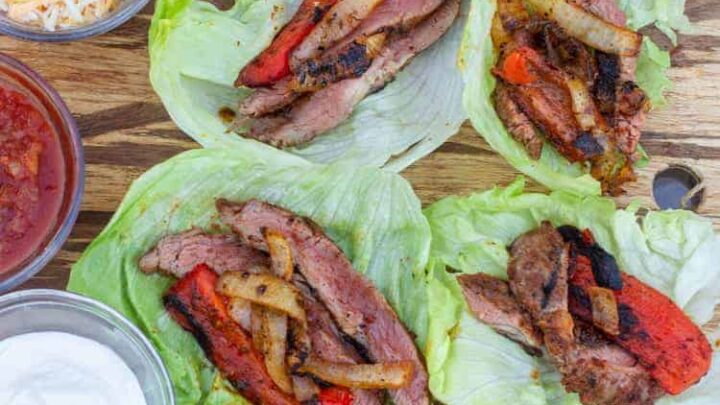 Image for Lettuce Wrap Fajitas - Grilled, Easy, Low Carb, Keto, Gluten-Free