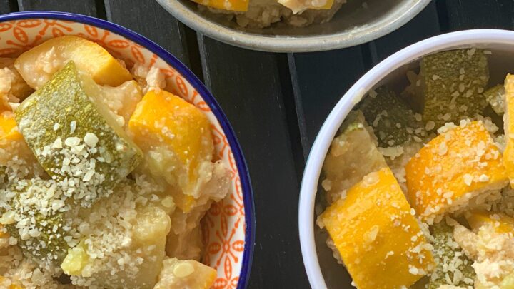 slow cooker sautéed squash