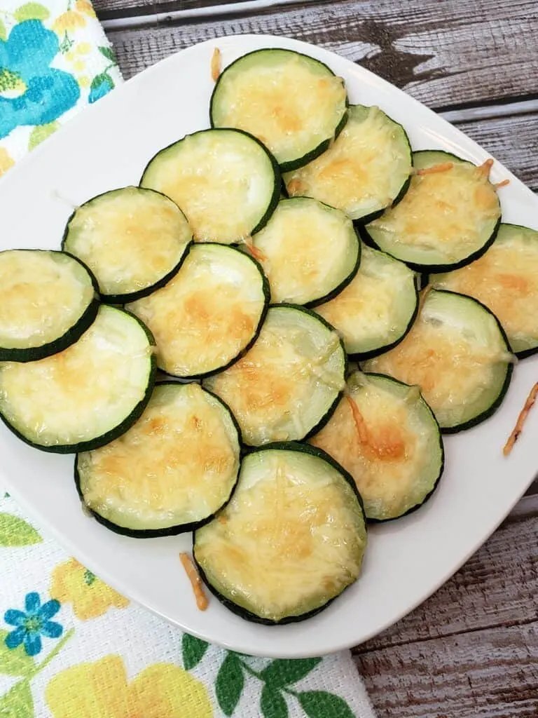 Cheesy Zucchini Coins