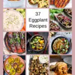 37 Eggplant Recipes Pinterest Pin