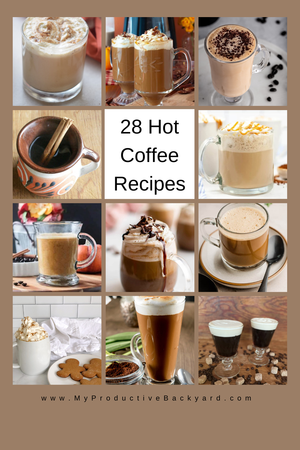 28 Hot Coffee Recipes My Productive Backyard