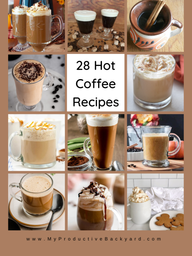 28 Hot Coffee Recipes My Productive Backyard