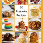 70 Pancake Recipes Pinterest Pin