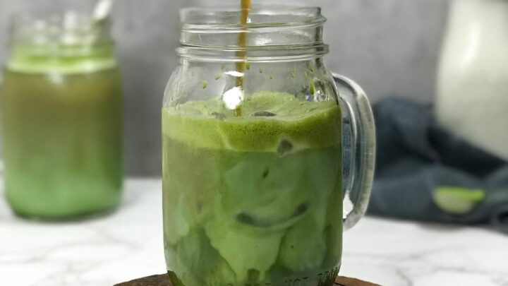 Image for Homemade Matcha Coffee Recipe