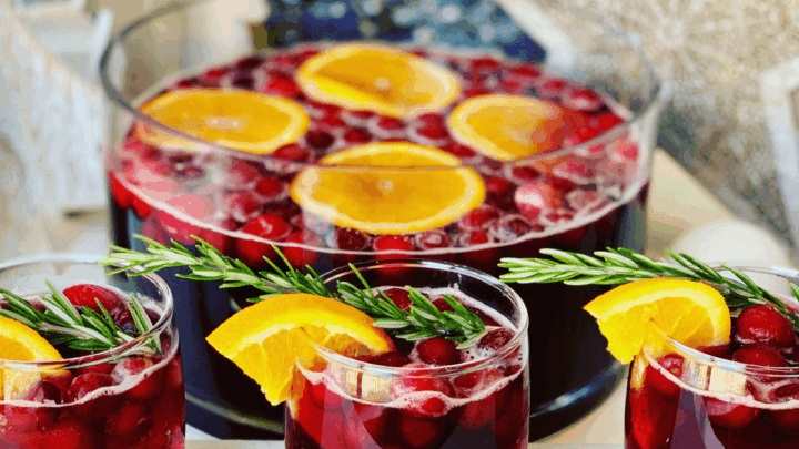 Image for Christmas Punch with Cranberries