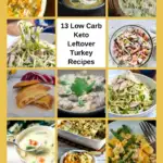 13 Low Carb Keto Leftover Turkey Recipes Pinterest Pin