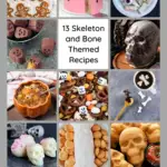 13 Skeleton and Bone Themed Recipes Pinterest Pin