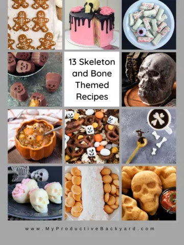 13 Skeleton and Bone Themed Recipes Pinterest Pin