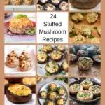 24 Stuffed Mushroom Recipes Pinterest Pin