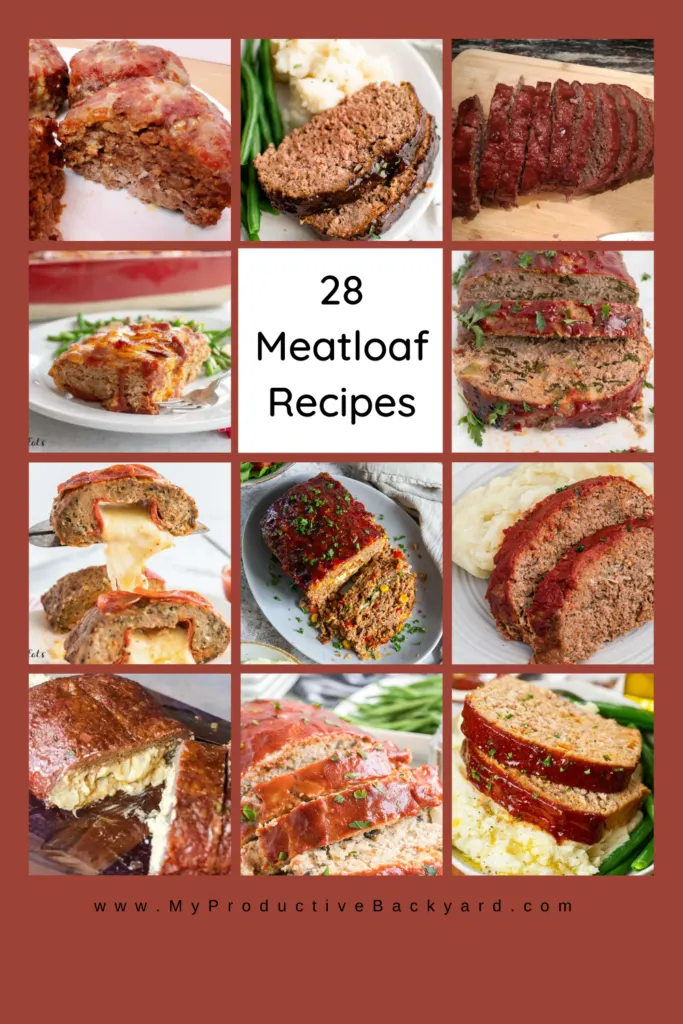 28 Meatloaf Recipes Pinterest Pin