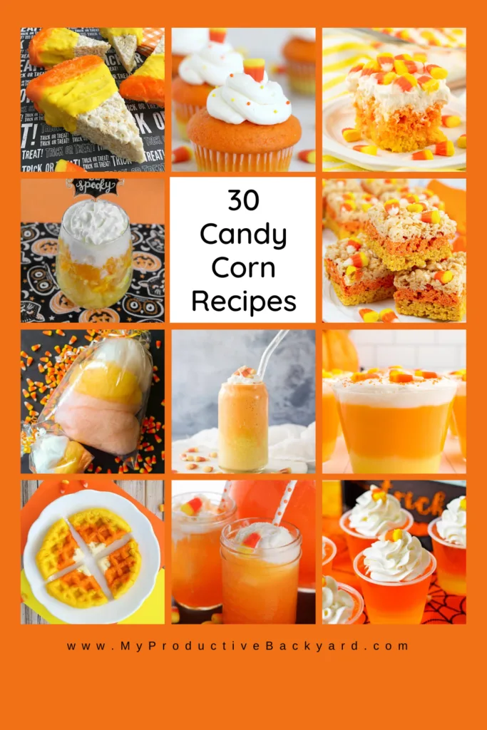 30 Candy Corn Recipes Pinterest Pin