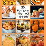 30 Pumpkin Themed Recipes Pinterest Pin