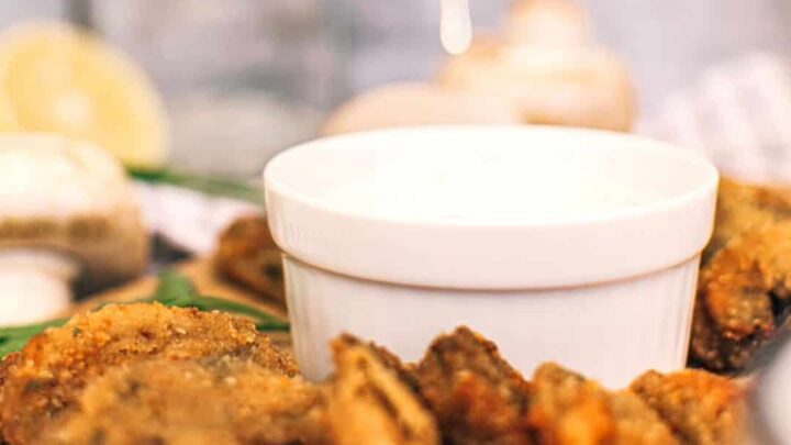 Image for Baked Breaded Mushrooms with Garlic Aioli