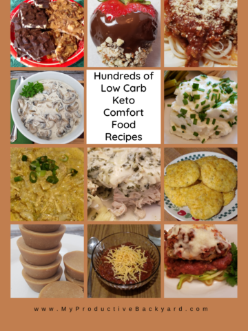 Hundreds of Low Carb Keto Comfort Food Recipes Pinterest Pin