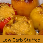 Low Carb Stuffed Peppers Pinterest Pin