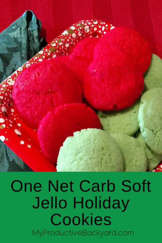 One Net Carb Soft Jello Holiday Cookies Pinterest Pin