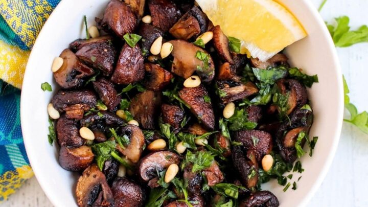 Image for Roasted Baby Bella Mushrooms