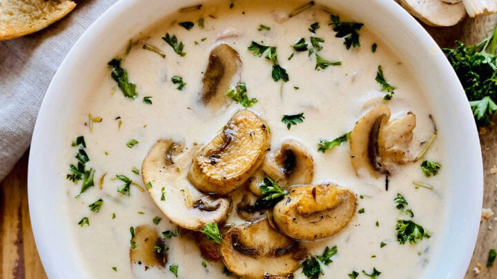 Image for Healthy Mushroom Soup