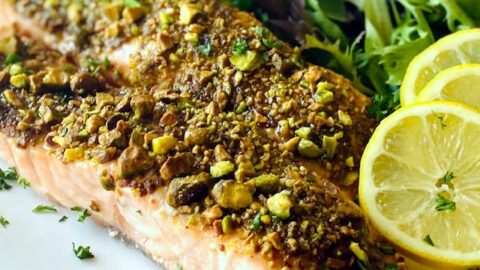 Image for Pistachio Crusted Salmon