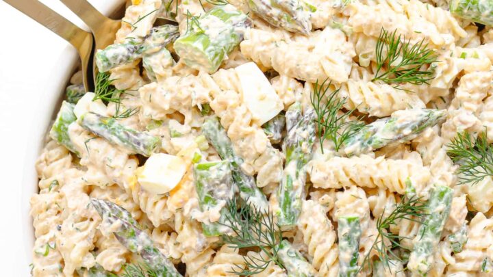 Image for Salmon Asparagus Pasta Salad