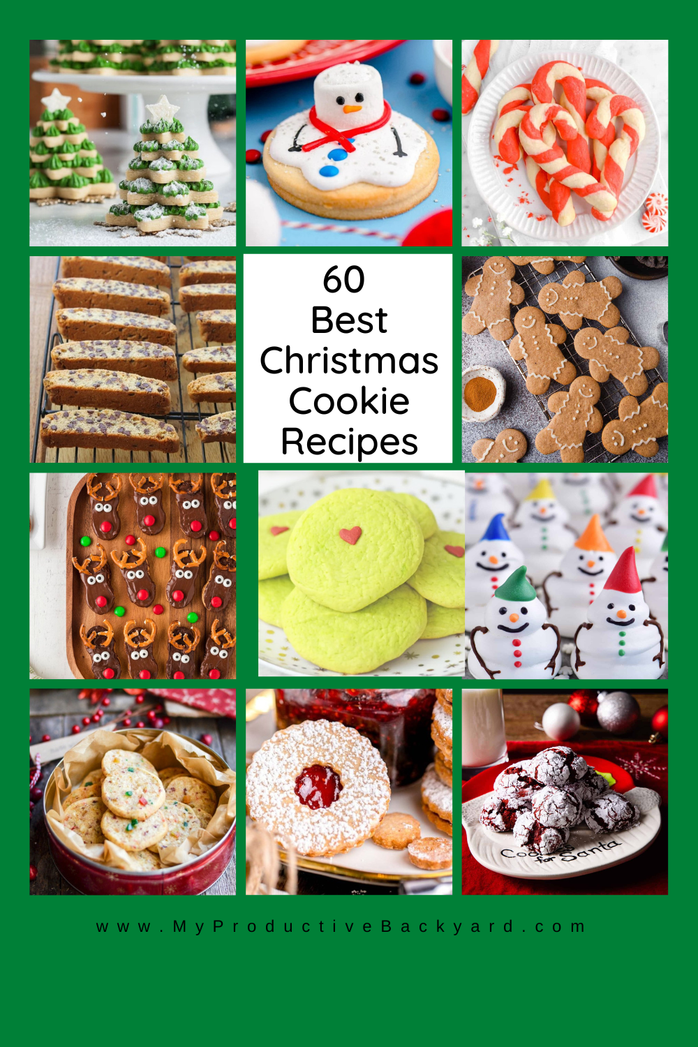 60 Best Christmas Cookie Recipes - My Productive Backyard