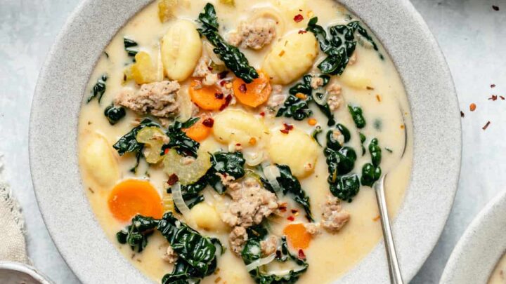 Image for Creamy Italian Sausage Gnocchi Soup