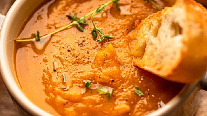 Image for Slow Cooker Pumpkin and Sweet Potato Soup