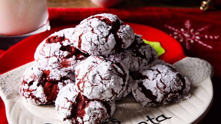 Image for Red Velvet Crinkle Cookies