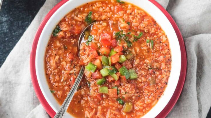 Image for Vegan Stuffed Pepper Soup