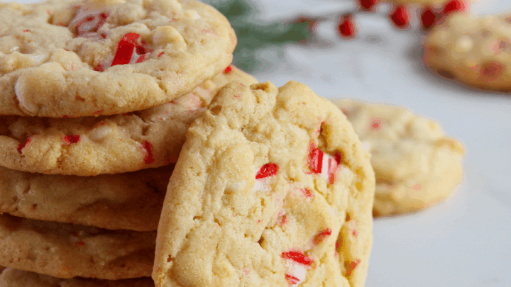 Image for White Chocolate Candy Cane Cookies