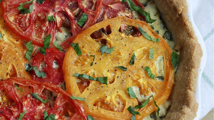 Image for Heirloom Tomato Pie Recipe