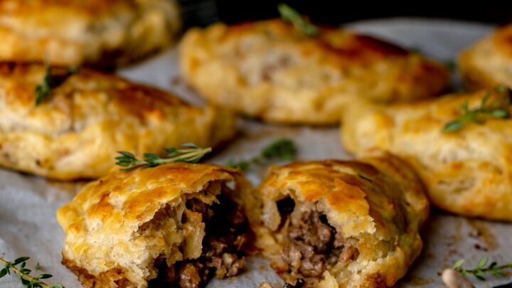 Image for Venison and Wild Mushroom Hand Pies with Stout Beer
