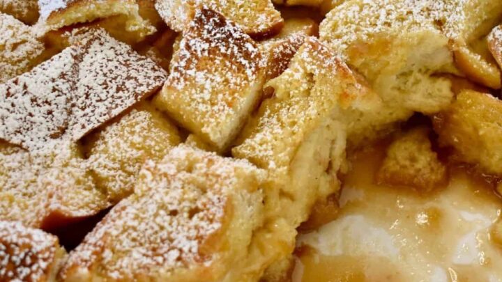 Image for Baked Eggnog French Toast