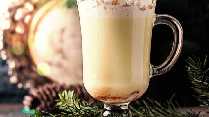Image for Old-Fashioned AGED Eggnog {Brown Sugar & Spiced Rum}
