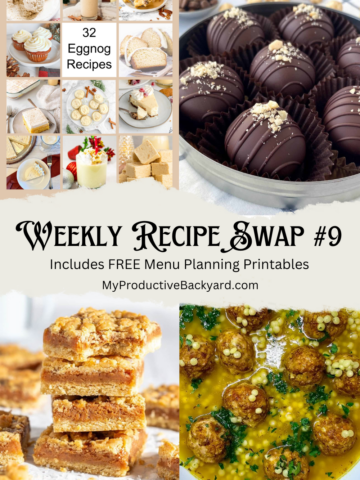 Weekly Recipe Swap Pinterest Pin