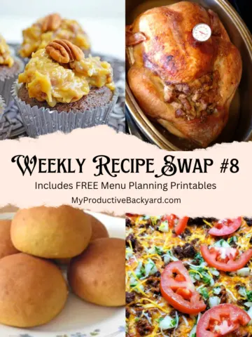 Weekly Recipe Swap MPB Pinterest Pin