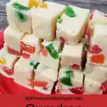 Gumdrop Fudge Pinterest Pin