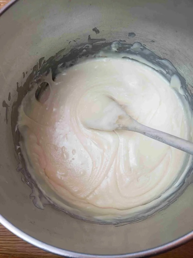 milk and chips melted