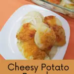 Cheesy Potato Rounds Pinterest Pin