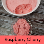 Raspberry Cherry Jell-O Pinterest Pin