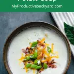 Copycat Outback Potato Soup Pinterest Pin