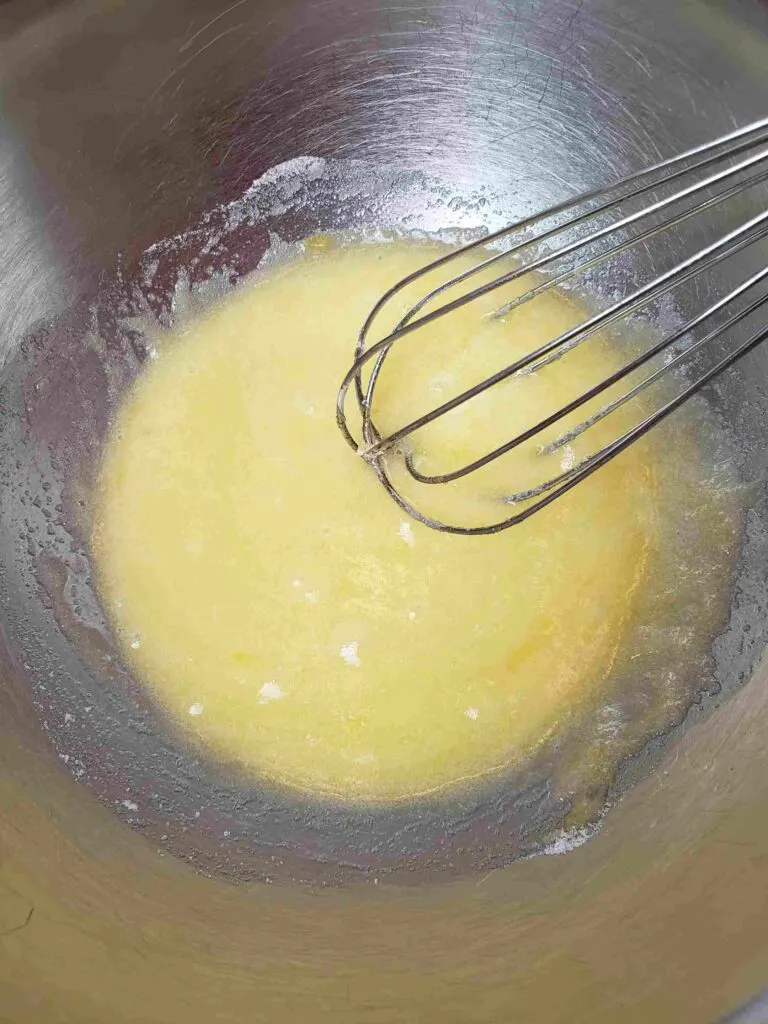 egg and sugar combined