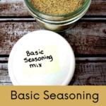 Basic Seasoning Mix Pinterest Pin