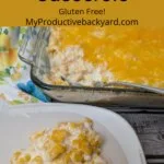 Cheesy Corn Casserole Pinterest Pin