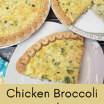 Chicken Broccoli Quiche Pinterest Pin