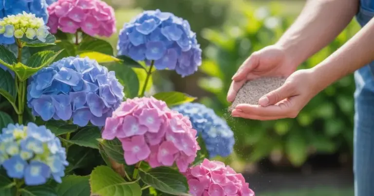 Get Bigger, Bluer Hydrangea Blooms With These Simple Fertilizing Habits