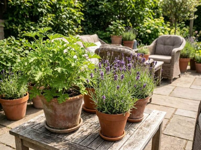 The North Carolina Herbs You Can Plant Along A Patio That Naturally Keep Mosquitoes Away