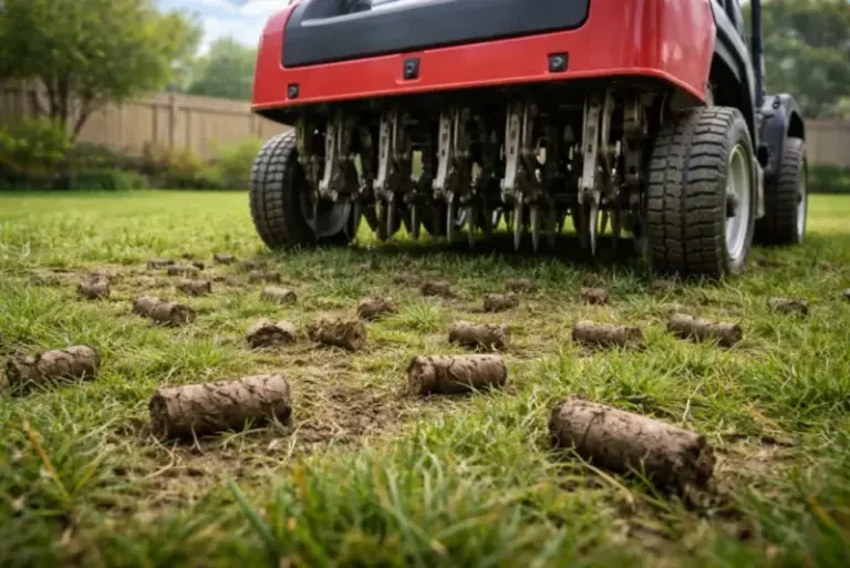 If Your Lawn Feels Hard And Water Just Runs Off Before Fall Sets In, Compacted Soil Is Blocking The Roots