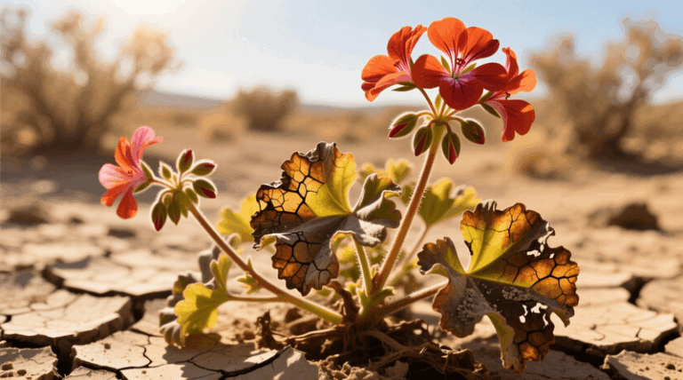 Your Geraniums Stop Blooming In The August Heat – Here’s The Simple Reset That Brings The Color Back
